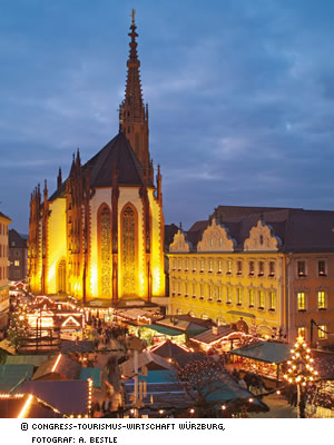 Christmas market in Würzburg