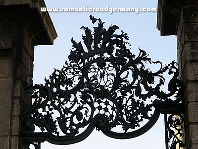 Wrought-ironwork at the Würzburg Residence