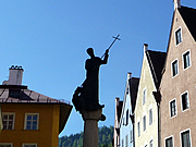 Statue of St Mang in Füssen