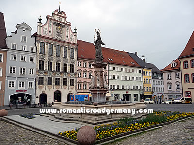 Main Square in Landsberg am Lech