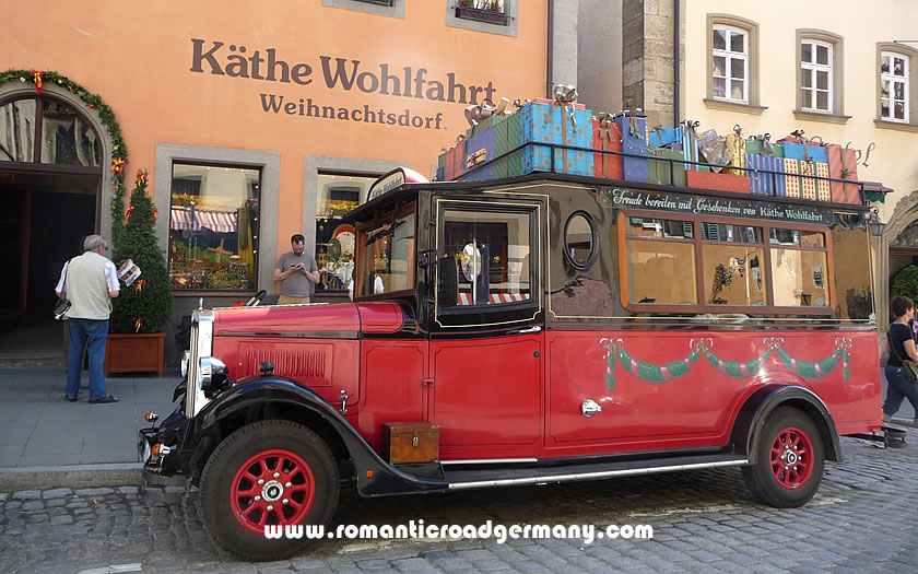 Käthe Wohlfahrt Christmas shop in Rothenburg