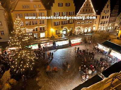 Christmas market in Rothenburg ob der Tauber