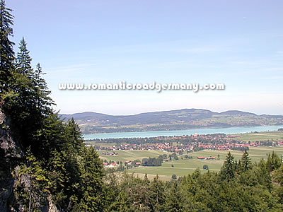 View towards Schwangau