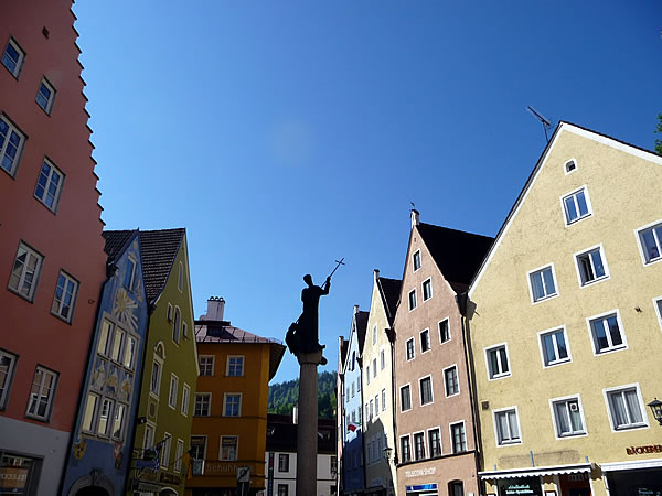 Füssen: Town Fountain