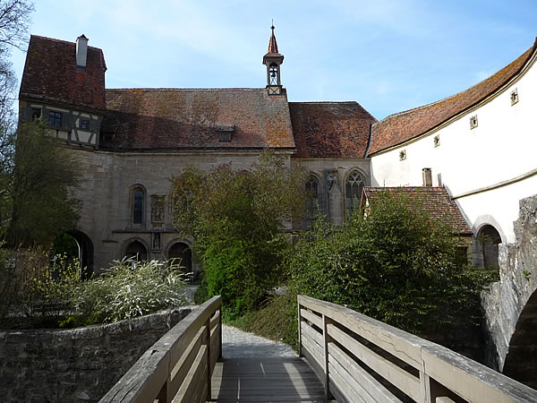 The Church of St Wolfgang in Rothenburg